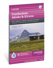 Treriksröset, Abisko & Kiruna 1:100 000