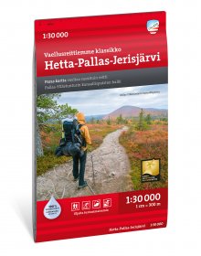 Hetta-Pallas-Jerisjärvi 1:30 000