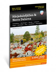 Härjedalsfjällen & norra Dalarna 1:100.000