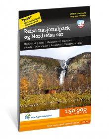 Turkart Reisa nasjonalpark og Nordreisa sör 1:50.000