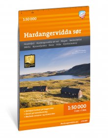 Turkart Hardangervidda sør 1:50 000