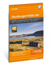 Hardangervidda sør kart