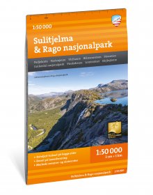 Sulitjelma Rago nasjonalpark kart