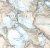 Høyfjellskart Jotunheimen: Hurrungane 1:25.000