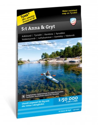 S:t Anna och Gryts skärgårdar 1:50 000