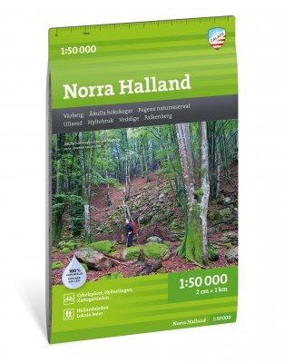 Norra Halland 1:50.000