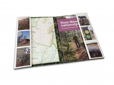 Store Mosse nationalpark - vandringsguide och stigkarta