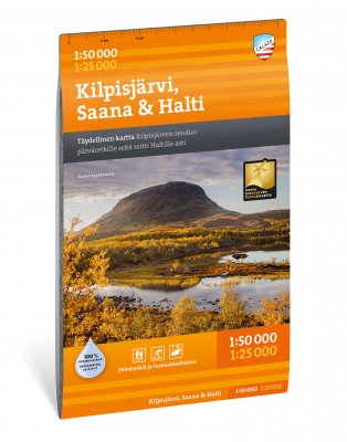 Kilpisjärvi, Saana & Halti 1:50 000/1:25 000