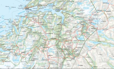 DNT Planleggingskart Nord-Norge