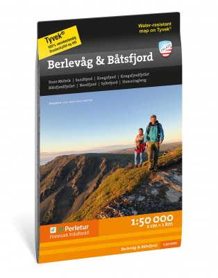 Turkart Berlevåg & Båtsfjord 1:50.000