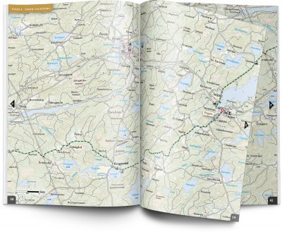 Cykelatlas Ätradalsleden 1:50.000