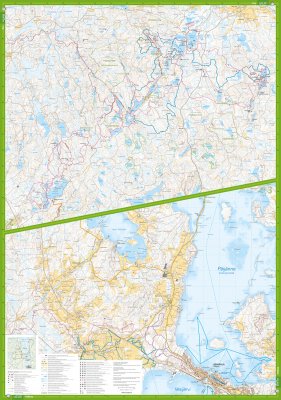 Evo & Päijänne 1:25 000