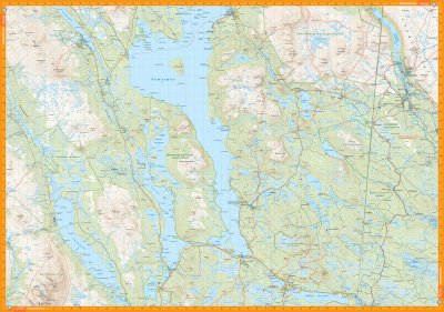 Turkart Femundsmarka 1:50 000