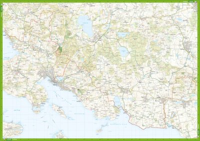 Øhavsstien nord – Faaborg & Svendborg 1:25.000