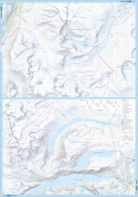 Høyfjellskart Høgruta 1:25 000