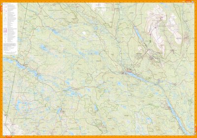 Idre & Lofsdalen 1:50.000