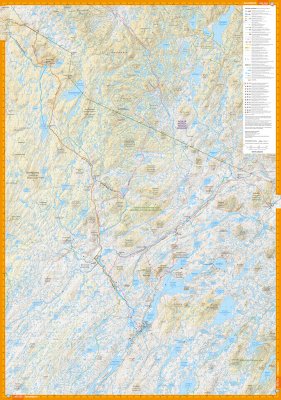 Kaldoaivin erämaa 1:60 000