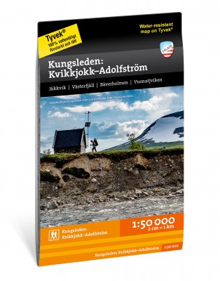 Kungsleden: Kvikkjokk–Adolfström 1:50.000