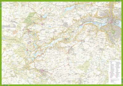 Kyst till Kyst stien – Øst 1:25.000