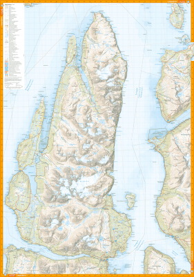 Turkart Lyngen 1:50 000