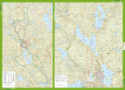 Mountainbikekarta: Ånnaboda, Nora & Hjulsjö