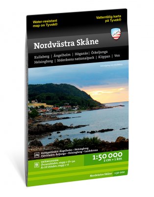 Nordvästra Skåne 1:50.000