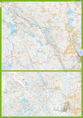 Seitseminen Helvetinjärvi Pirkan taival 1:25.000