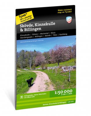 Skövde, Billingen & Kinnekulle 1:50.000