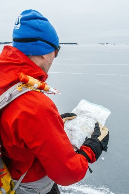Skridskokarta Upplands skärgård 1:50.000