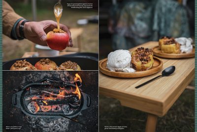 Laga mat i fältugn – Baka, stek, koka och fritera med en dutch oven
