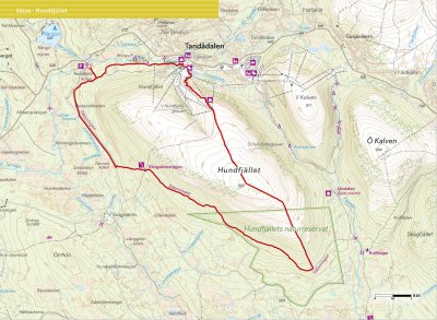 Vandra i Sälen och Fulufjällets nationalpark