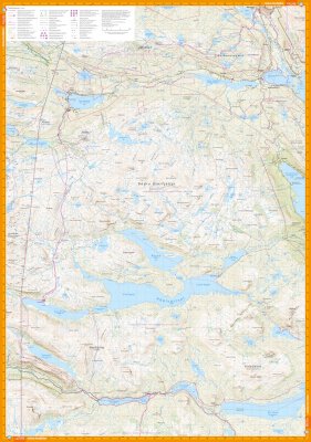 Tärnaby & Södra Storfjället 1:50.000