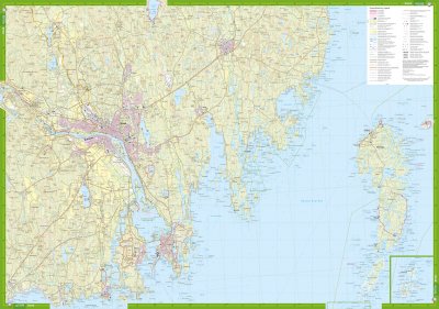 Umeå Vännäs Vindeln 1:50 000