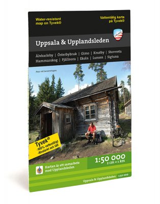 Uppsala & östra Upplandsleden 1:50.000