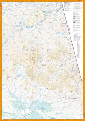 Urho Kekkosen kansallispuisto 1:50 000