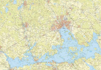 Västra Mälaren 1:50.000